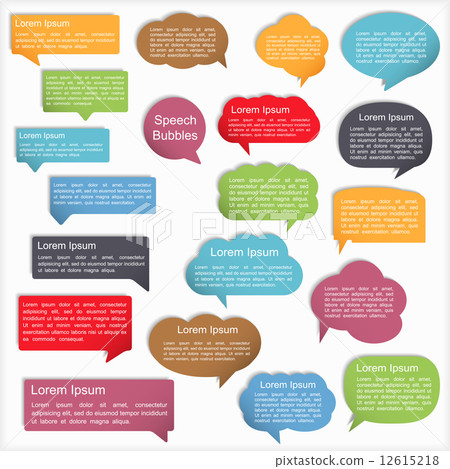 Speech Bubbles 12615218