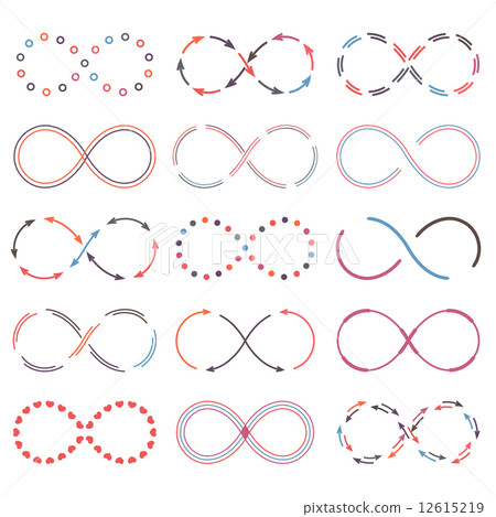 Infinity Symbols 12615219