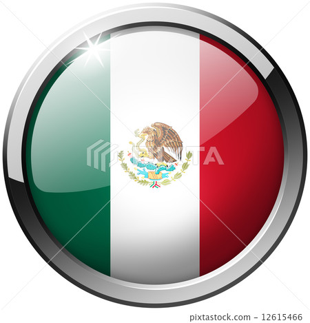 Mexico Round Metal Glass Button Mexico Round Metal Glass Button 12615466