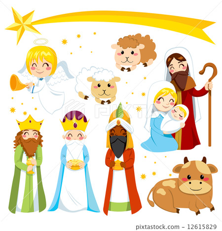 Christmas Nativity Elements Christmas Nativity Elements 12615829