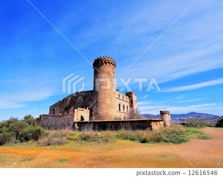 Castle in Colonia Guell Castle in Colonia Guell 12616546