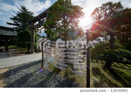 Hagi · Matsuno Shrine and Matsushita village school 12616992