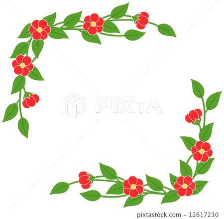 Flower frame 12617230