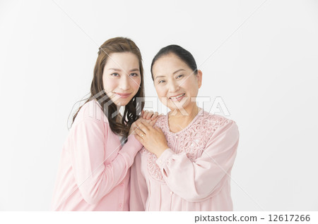 Family love Parenting mother and daughter 12617266