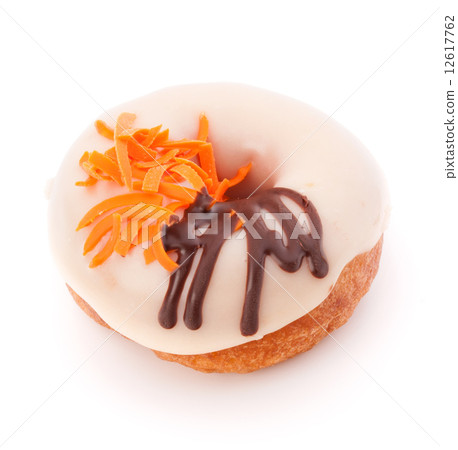 doughnut or donut isolated on white background cutout 12617762
