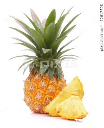 Pineapple tropical fruit or ananas 12617798