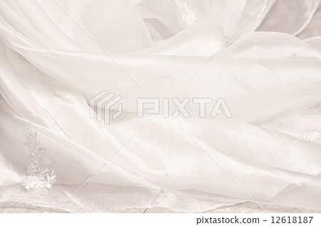 Wedding Gown Texture 12618187