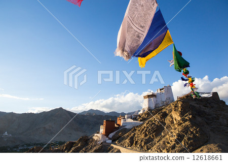 Tsemo Gompa, Leh, Ladakh, Jammu & Kashmir, India Tsemo Gompa, Leh, Ladakh, Jammu & Kashmir, India 12618661
