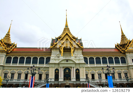 The Royal Grand Palace (Wat Phra Kaew) in Bangkok, Thailand 12619279