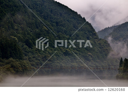 Suspension bridge of Kitayama village Suspension bridge of Kitayama village 12620168