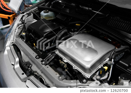Detail photo of a car engine 12620700