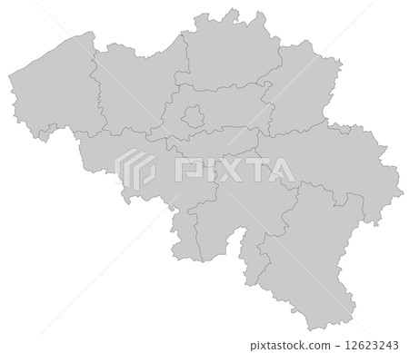 比利時地圖 12623243