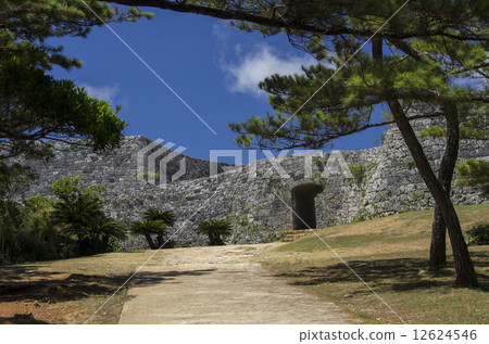 城堡廢墟的廢墟 12624546