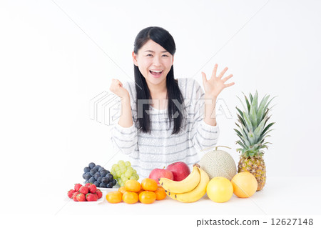 年輕的女士(水果) 年輕的女士(水果) 12627148