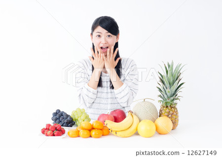 年輕的女士(水果) 年輕的女士(水果) 12627149