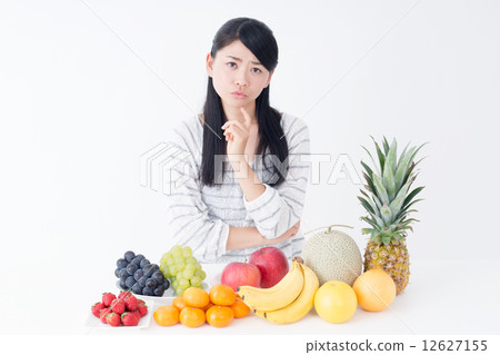 年輕的女士(水果) 年輕的女士(水果) 12627155