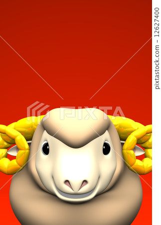 text space, blank expression, sheep 12627400