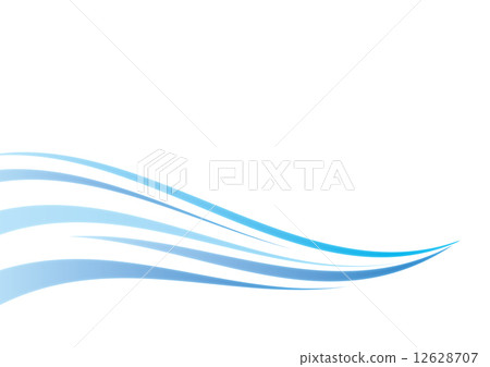 水風 波浪 波浪形式 插圖素材 圖庫