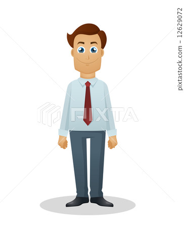 Businessman in white shirt 12629072