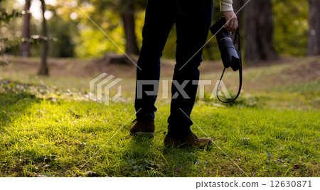 Male in shooting 12630871
