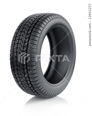 Winter tyre with metal spikes 12631257