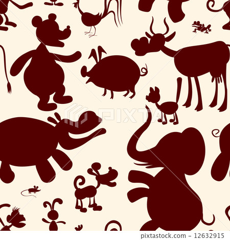 Animals. Seamless pattern Animals. Seamless pattern 12632915