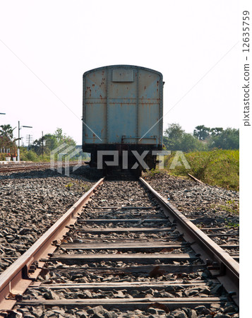 railroad track  and bogey 12635759