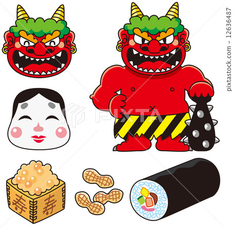 Setsubun - Stock Illustration [12636487] - PIXTA