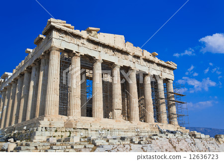 Parthenon temple in Acropolis at Athens, Greece 12636723