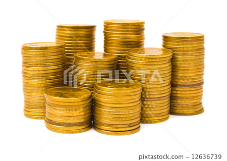Stacks of coins 12636739