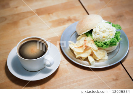 Cafe with two girls   12636884