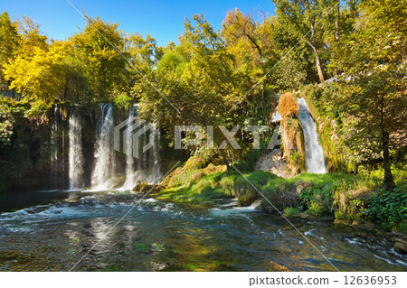 Waterfall Duden at Antalya Turkey Waterfall Duden at Antalya Turkey 12636953