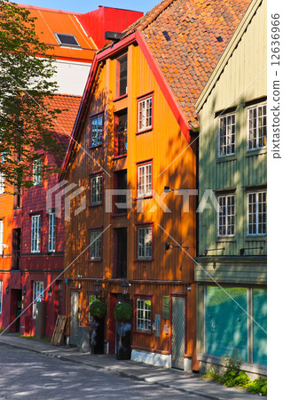 Cityscape of Trondheim, Norway 12636966