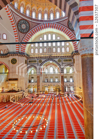 Suleymaniye Mosque in Istanbul Turkey Suleymaniye Mosque in Istanbul Turkey 12637307