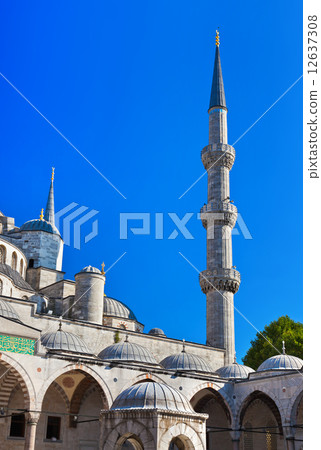Blue mosque in Istanbul Turkey Blue mosque in Istanbul Turkey 12637308
