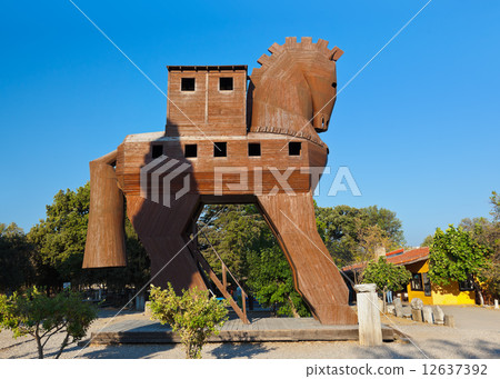 Trojan Horse - Troy Turkey Trojan Horse - Troy Turkey 12637392