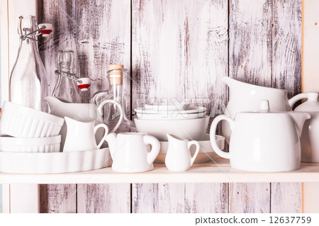 Shelves in the rack 12637759