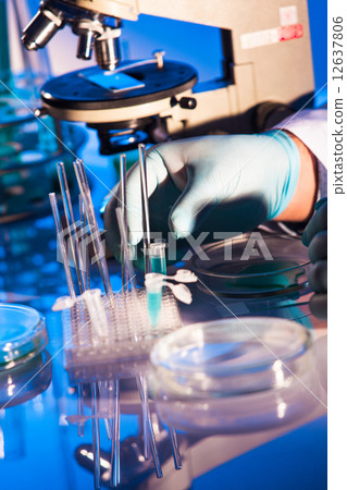 Man doing reseach Man doing reseach 12637806
