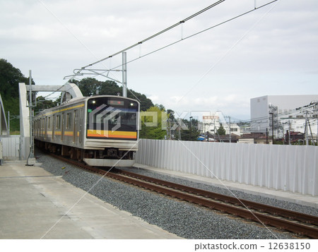 Nambu Line 205 series 1200 series Minami-tama station Nambu Line 205 series 1200 series Minami-tama station 12638150