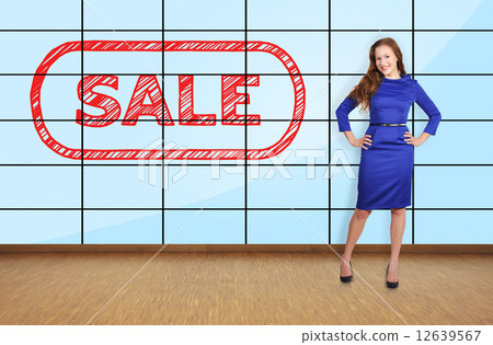 sale concept 12639567