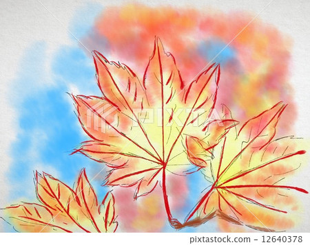 Autumn leaves illustration Autumn leaves illustration 12640378