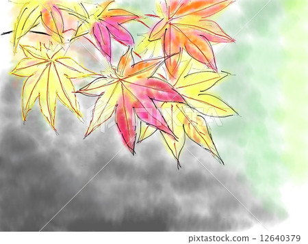 Autumn leaves illustration Autumn leaves illustration 12640379