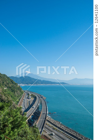 Mt. Fuji overlooked pass 12641100