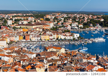 Aerial View from Rovinj Belfry, Croatia 12641108