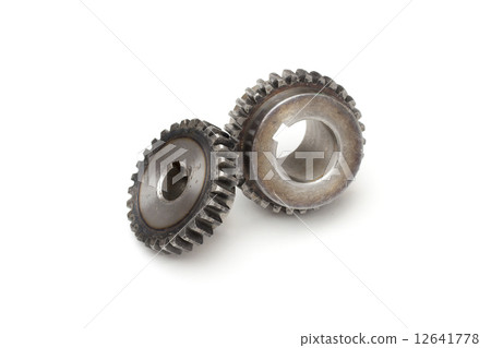 gear on the white background gear on the white background 12641778