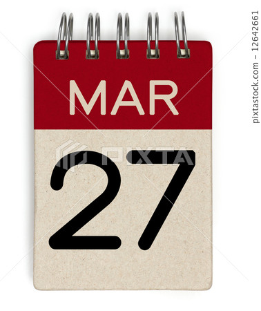 27 mar calendar 12642661