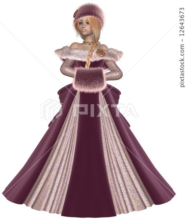 Winter Princess in Pink Winter Princess in Pink 12643673