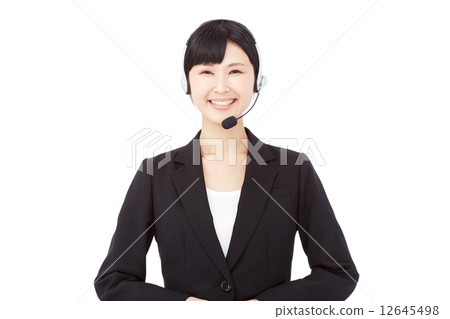 Laughing operator 12645498