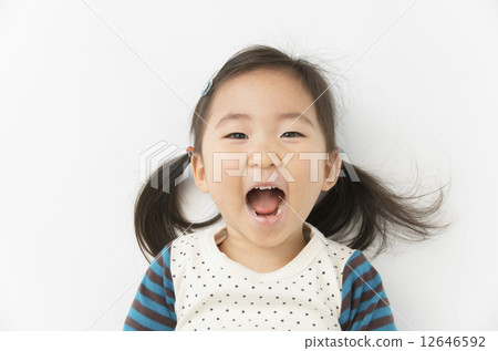 Fully amenable smile Falls child child rearing image 12646592