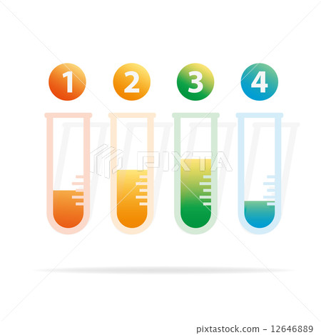 Lab tube.Colorful vector design 12646889